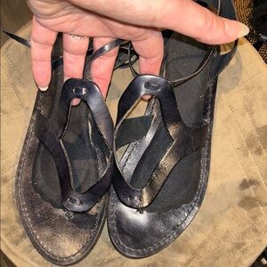 Freebird ankle wrap sandals 10